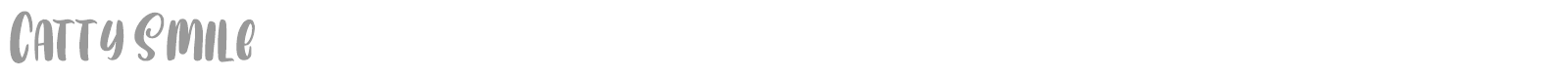Catty Smile font preview
